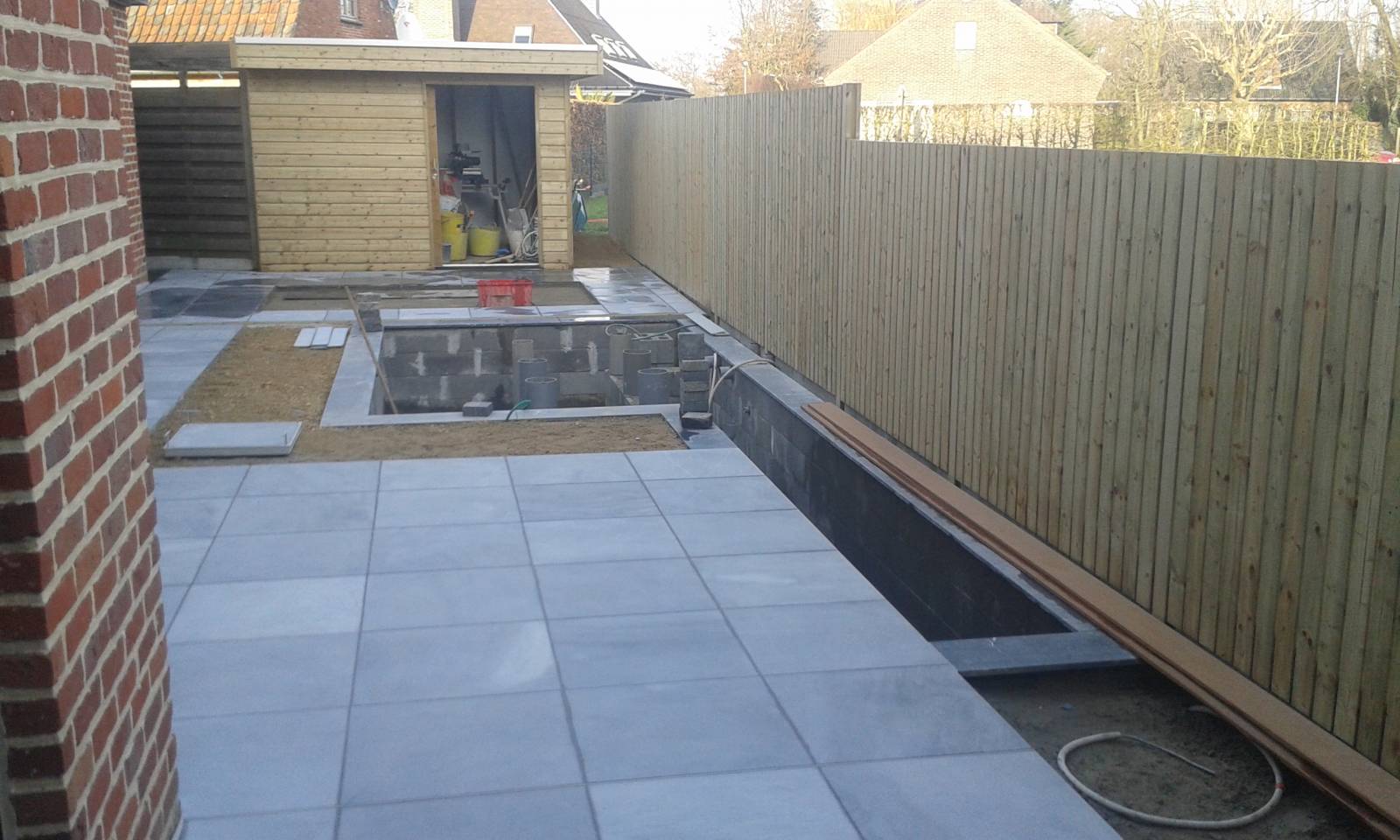 aanleg tuin