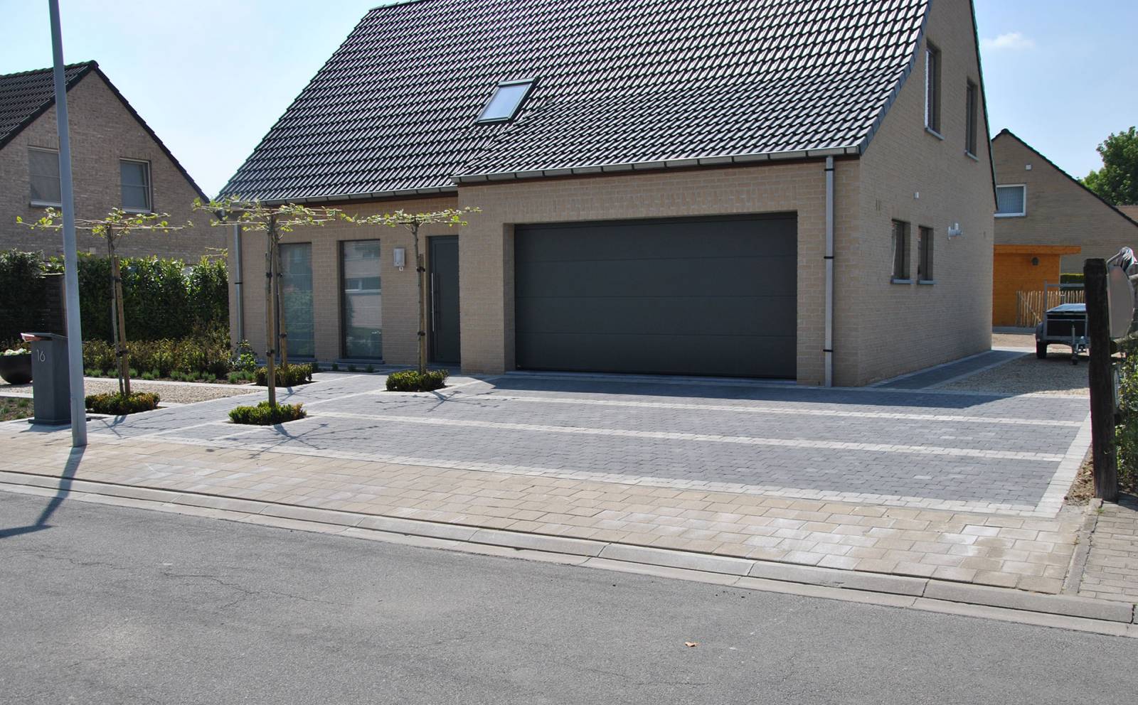 Aanleg tuin en terras te Menen