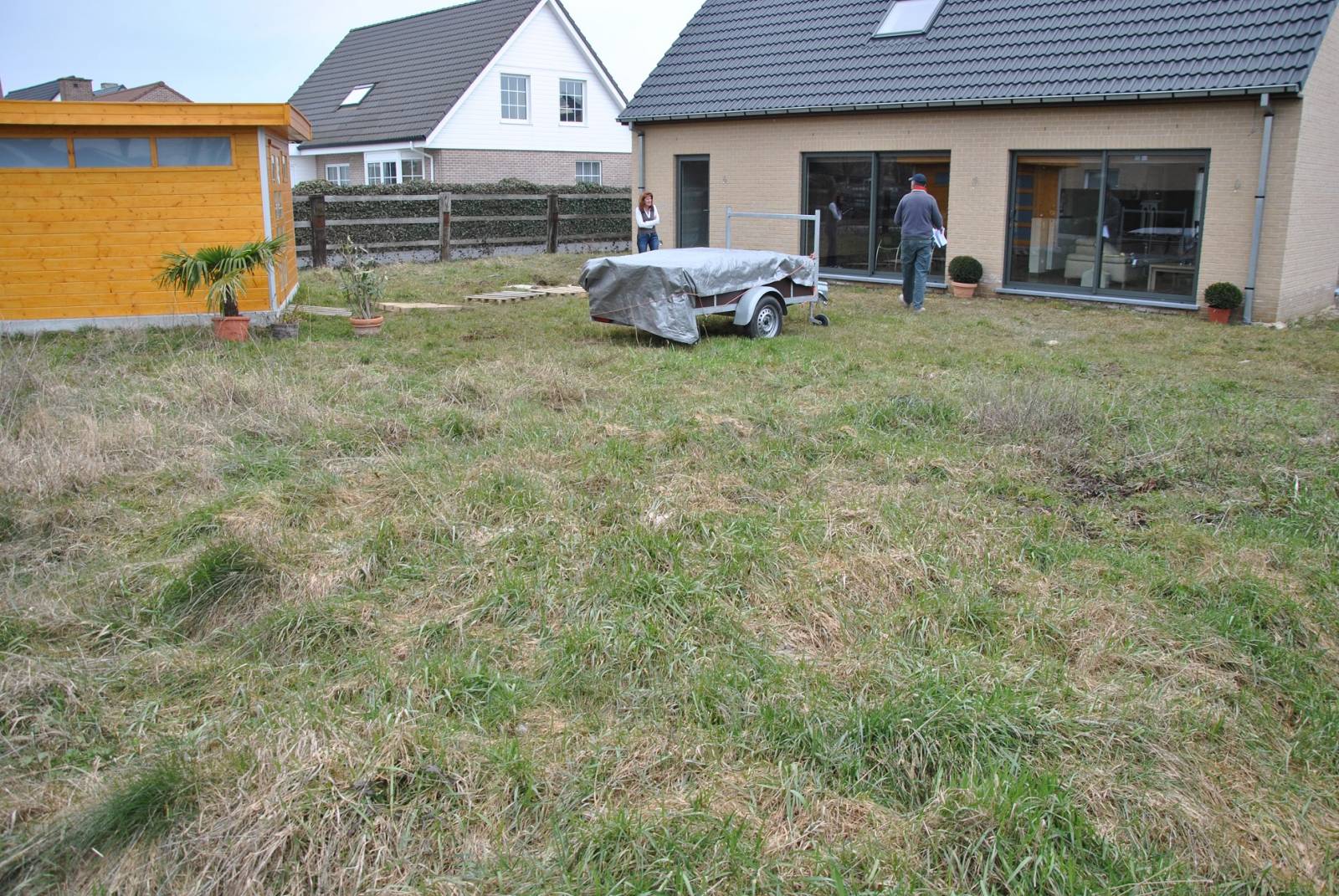 Aanleg tuin en terras te Menen