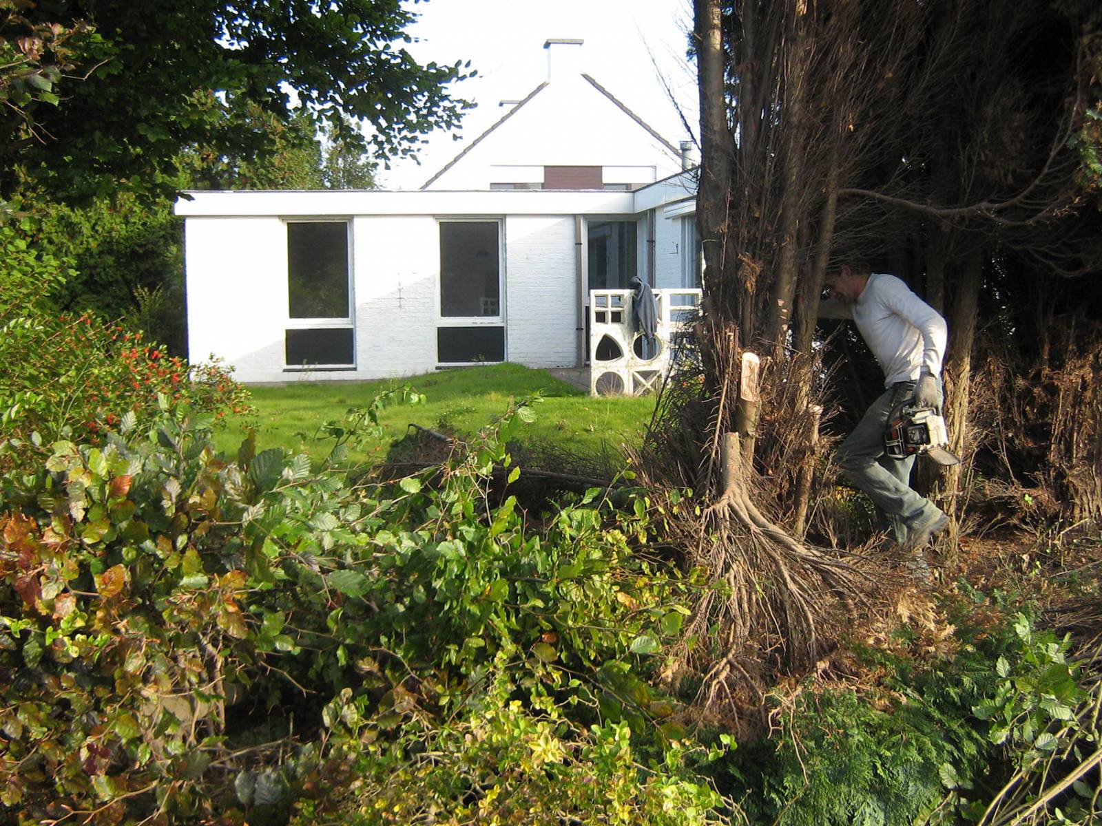 Aanleg tuin te Menen