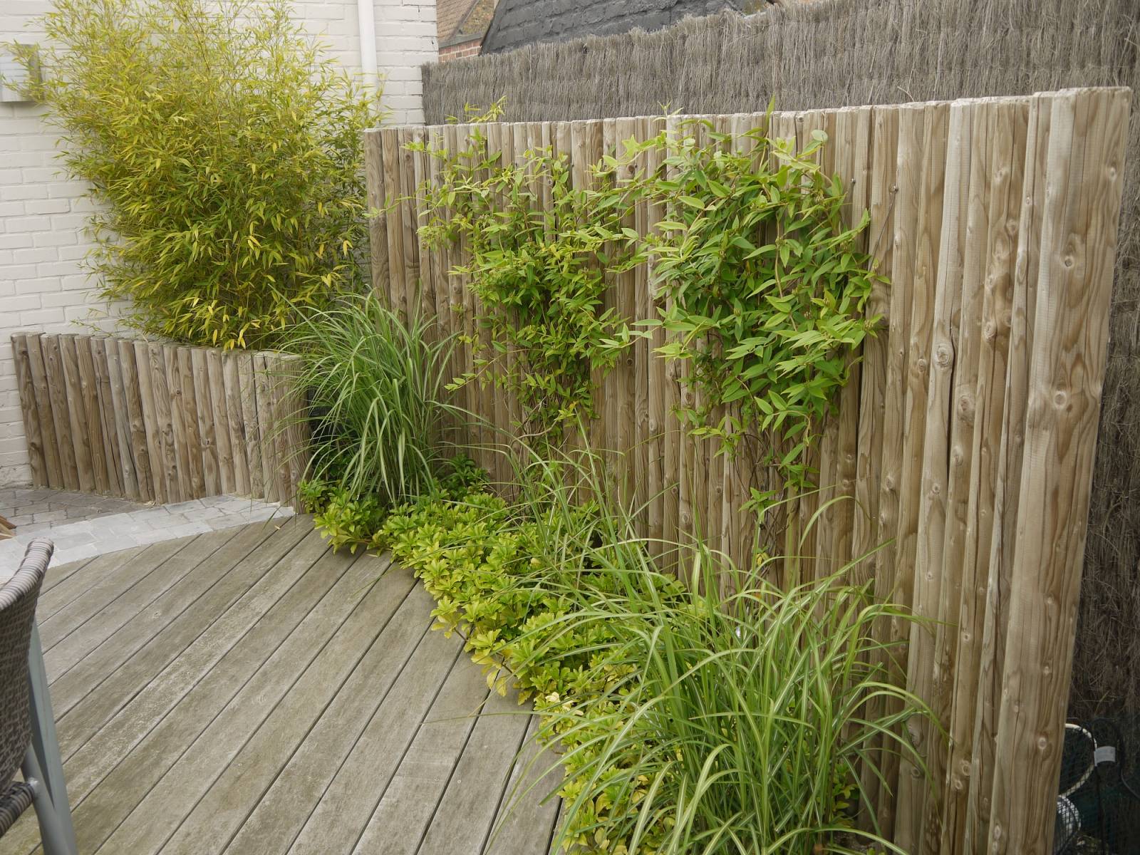 tuin terras kunstgras